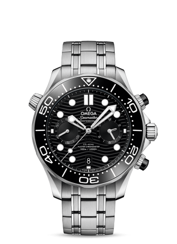Omega Seamaster Diver 300M Master Co-Axial 44 Chronograph Stainless Steel / Black / Bracelet